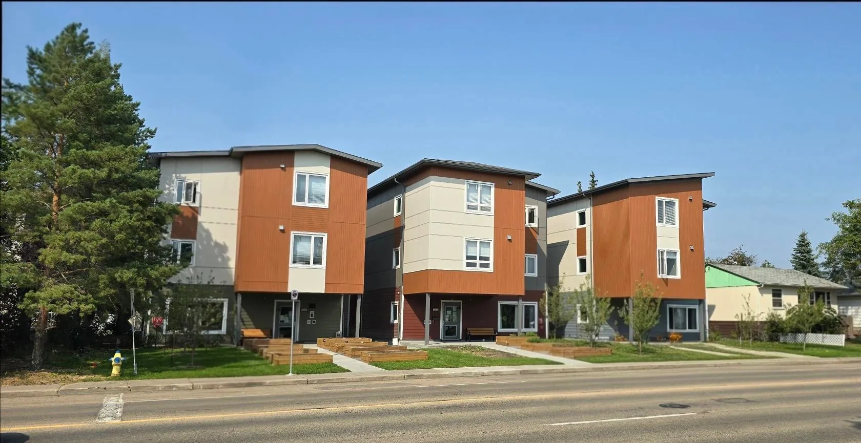 Multi-unit residential buildings in Edmonton